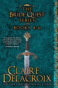 The Bride Quest II Boxed set, a digital bundle including books #4 to 6 in the Bride Quest series of medieval romances by Claire Delacroix