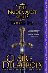 the Bride Quest I Boxed set, a digital bundle including the first three medieval romances in the Bride Quest series by Claire Delacroix
