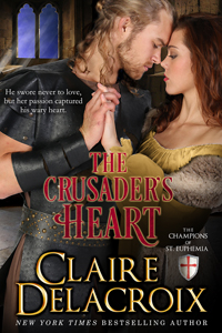 The Crusader's Heart, #2 of the Champions of St. Euphemia series of medieval romances by Claire Delacroix