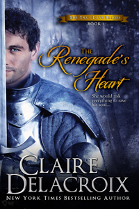 The Renegade's Heart, #1 of the True Love Brides series of medieval Scottish romances by Claire Delacroix