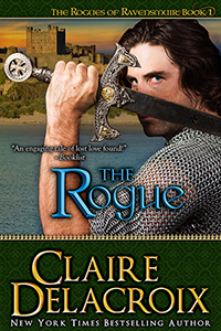 The Rogue, #1 of the Rogues of Ravensmuir series of medieval Scottish romances by Claire Delacroix