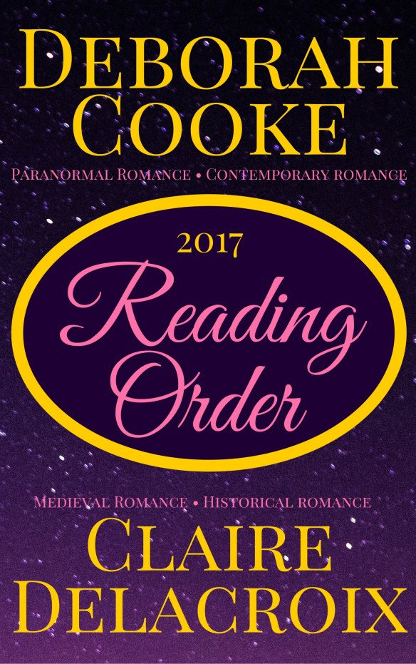 REading Order for Claire Delacroix and Deborah Cooke's books, 2017 edition