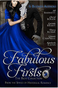 Fabulous Firsts: The Blue Collection, a digital boxed set of first-in-series historical romances from the Jewels of Historical Romances