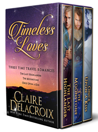 Timeless Loves, a time travel romance boxed set by Claire Delacroix