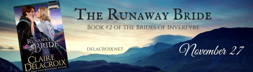 The Mercenary's Bride, book #2 of the Brides of Inverfyre series of medieval Scottish romances by Claire Delacroix