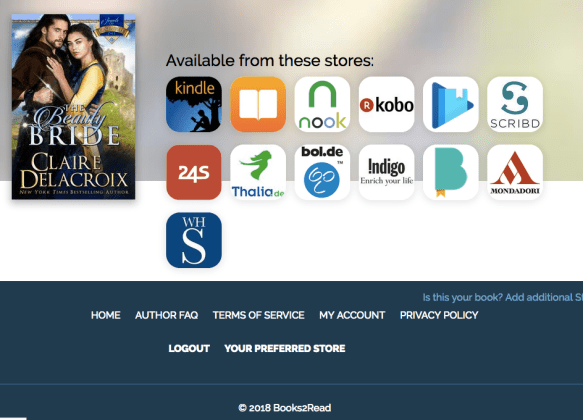 The Beauty Bride on Books2Read