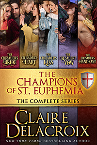 The Champions of St. Euphemia Boxed Set including the entire series of medieval romances by Claire Delacroix