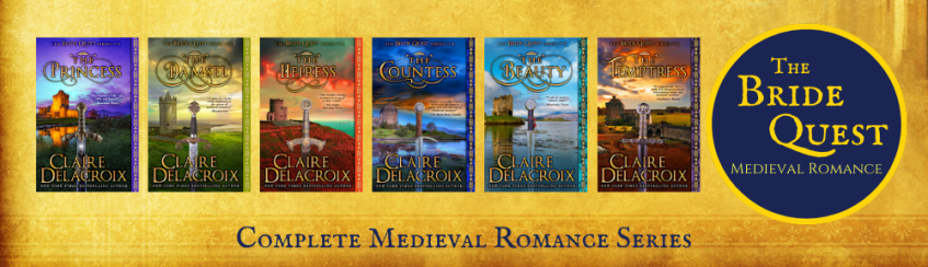 The Bride Quest series of medieval romances by Claire Delacroix