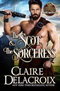 The Scot and the Sorceress, book four of the Blood Brothers trilogy by Claire Delacroix