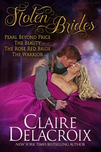 Stolen Brides, a boxed set of four medieval romances by Claire Delacroix