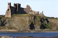 Tantallon Castle from the sea