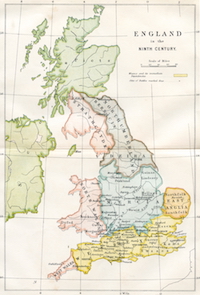 9th century map of Scotland