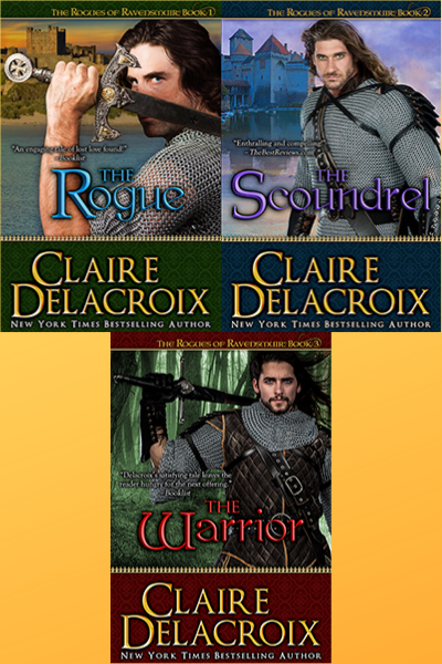 The Rogues of Ravensmuir series of medieval Scottish romances by Claire Delacroix