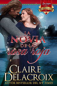 The Rose Red Bride, book two of the Jewels of Kinfairlie series of medieval romances by Claire Delacroix