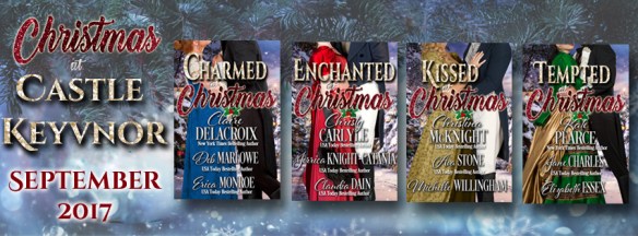 Christmas at Castle Keyvnor, a Regency romance holiday anthology in four volumes