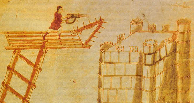 a chierosiphon for Greek fire