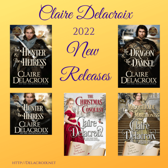 Claire Delacroix 2022 New Releases in historical romance