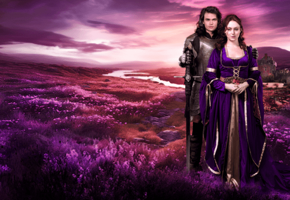 new cover illustration for The Temptress, book six of the Bride Quest series of medieval romances by Claire Delacroix