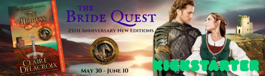The Bride Quest 25th anniversary new editions at Kickstarter May 30 to June 10
