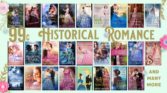 99¢ Historical Romance One-Day Book Blast February 2024