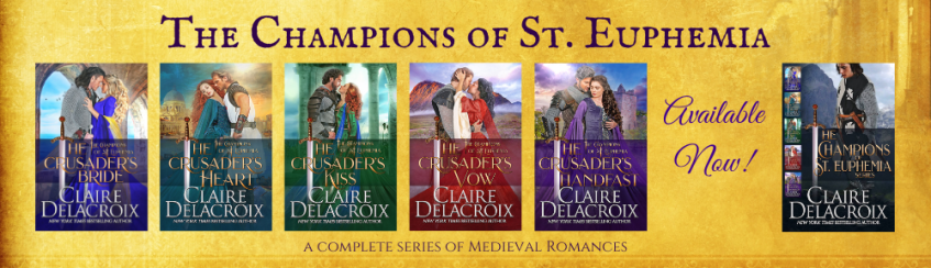 The Champions of St. Euphemia complete series of medieval romances by Claire Delacroix