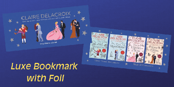 luxe bookmark available to backers of the Love Potion #9 Kickstarter campaign