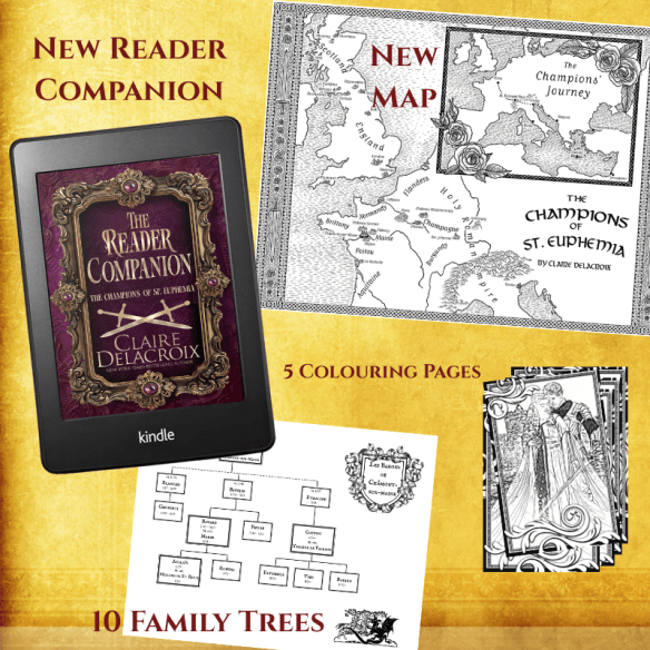 Digital rewards for the Kickstarter campaign for the special editions of the Champions of St. Euphemia series of medieval romances