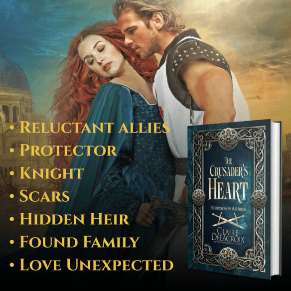 The Crusader's Heart tropes, shown with 2025 special hardcover edition