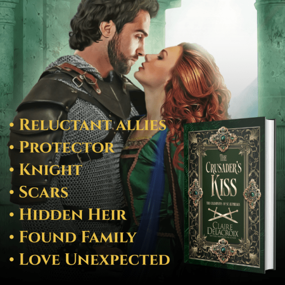 The Crusader's Kiss tropes, shown with 2025 special hardcover edition