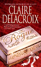The Rogue by Claire Delacroix, original Warner mass market paperback edition