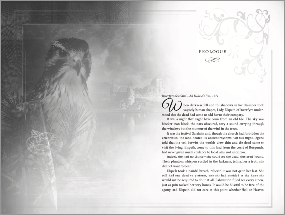 Chapter background for the new edition of The Scoundrel by Claire Delacroix