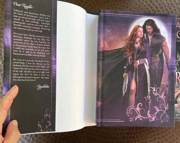 case laminate of the new hardcover edition of The Rogue