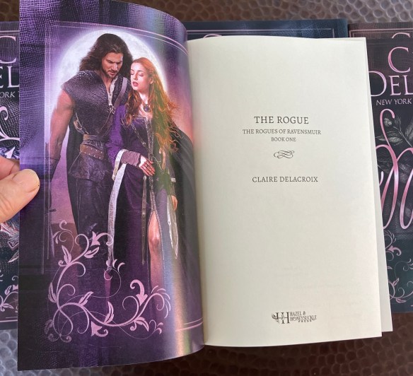 duplexed cover of the new trade paperback edition of The Rogue