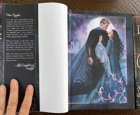 case laminate of the new hardcover edition of The Scoundrel