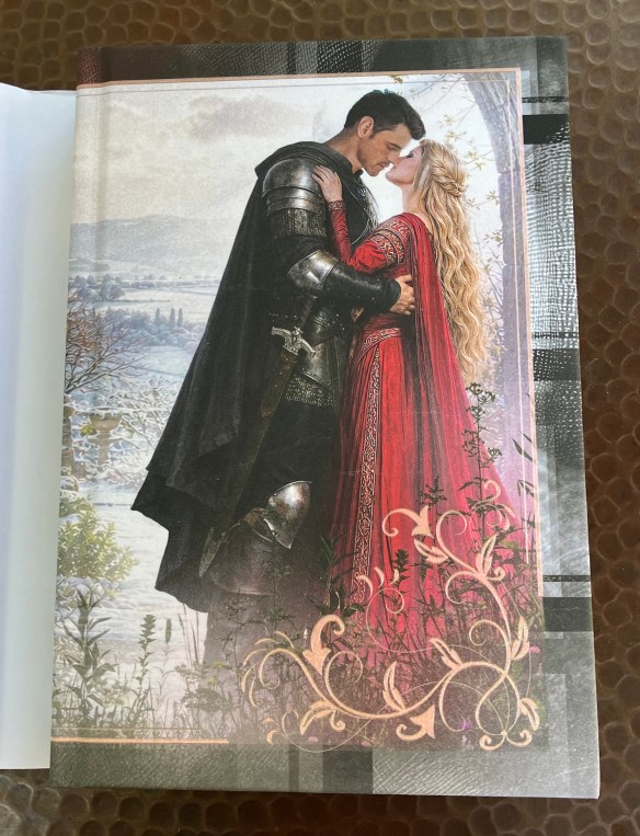 case laminate of the new hardcover edition of The Snow White Bride